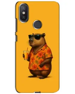 Чохол для Xiaomi Mi A2 Lite з картинкою «Капібара на відпочинку» Чохол для Xiaomi Mi A2 Lite з картинкою «Капібара на відпочинку»