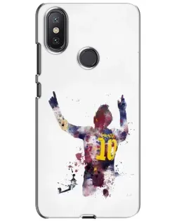 Чехол для Xiaomi Mi A2 Lite с картинкой «Messi Barca»