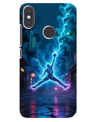 Чехол для Xiaomi Mi A2 с картинкой «Jordan Gold Jumpman»