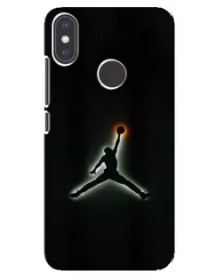 Чехол для Xiaomi Mi A2 с картинкой «Jordan Gradient Logo»