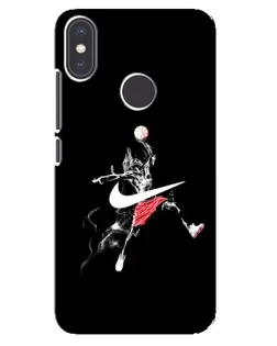 Чехол для Xiaomi Mi A2 с картинкой «Jordan Jumpman»