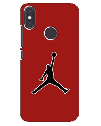 Чехол для Xiaomi Mi A2 с картинкой «Jordan Red Back»
