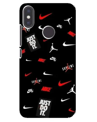 Чехол для Xiaomi Mi A2 с картинкой «Nike Mix Pattern»