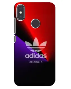 Чехол для Xiaomi Mi A2 с картинкой «Adidas Red Neon»