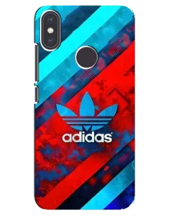 Чохол для Xiaomi Mi A2 з картинкою «Абстракція Adidas»