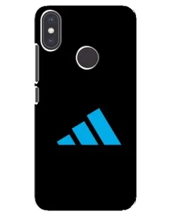 Чохол для Xiaomi Mi A2 з картинкою «Adidas Cyan Logo»