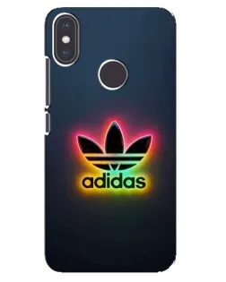 Чохол для Xiaomi Mi A2 з картинкою «Неоновий Adidas»