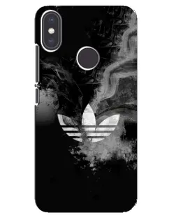 Чохол для Xiaomi Mi A2 з картинкою «Абстрактний дим Adidas»