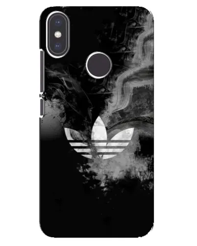 Чохол для Xiaomi Mi A2 з картинкою «Абстрактний дим Adidas»