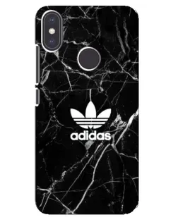 Чохол для Xiaomi Mi A2 з картинкою «Білий мармур Adidas»