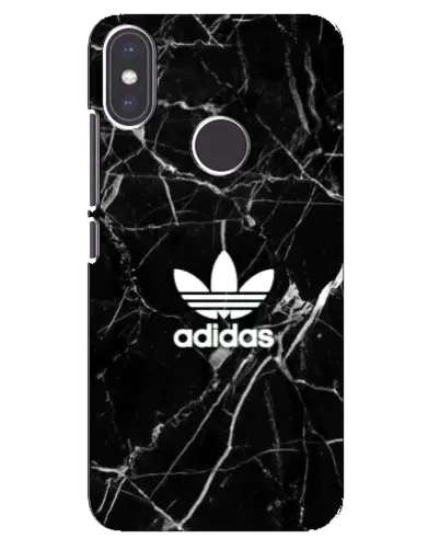 Чохол для Xiaomi Mi A2 з картинкою «Білий мармур Adidas»
