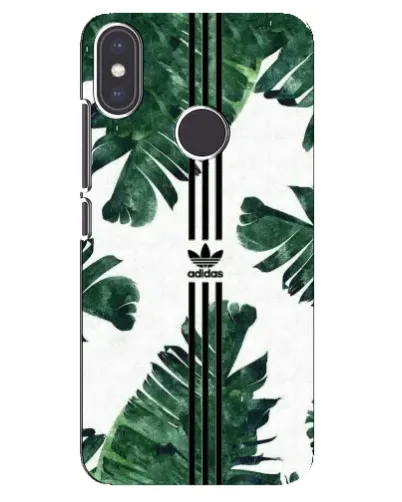 Чохол для Xiaomi Mi A2 з картинкою «Пальмове листя адідас»