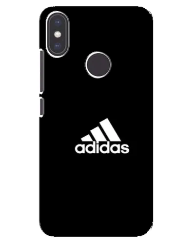 Чохол для Xiaomi Mi A2 з картинкою «Чорна класика Adidas»