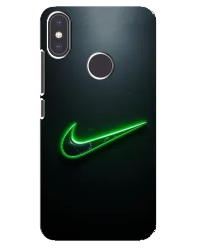 Чехол для Xiaomi Mi A2 с картинкой «Неоновый контур Nike» Чехол для Xiaomi Mi A2 с картинкой «Неоновый контур Nike»