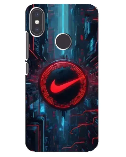 Чехол для Xiaomi Mi A2 с картинкой «Техногенный стиль Nike» Чехол для Xiaomi Mi A2 с картинкой «Техногенный стиль Nike»