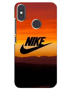 Чехол для Xiaomi Mi A2 с картинкой «Nike — вечерний горизонт»