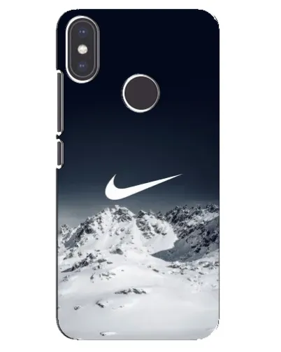 Чехол для Xiaomi Mi A2 с картинкой «Nike — зимние горы» Чехол для Xiaomi Mi A2 с картинкой «Nike — зимние горы»