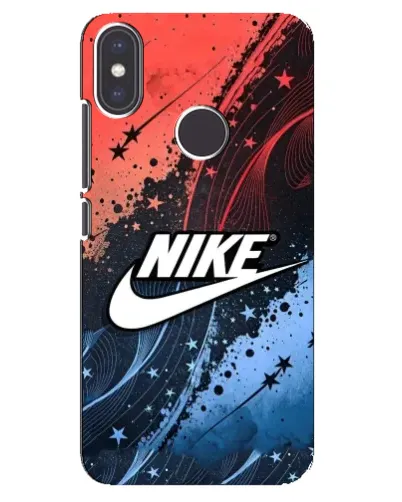Чехол для Xiaomi Mi A2 с картинкой «Градиентный принт Найк» Чехол для Xiaomi Mi A2 с картинкой «Градиентный принт Найк»