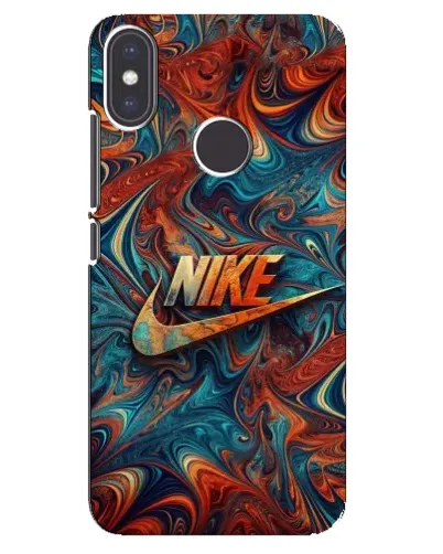 Чехол для Xiaomi Mi A2 с картинкой «Nike в абстракции» Чехол для Xiaomi Mi A2 с картинкой «Nike в абстракции»