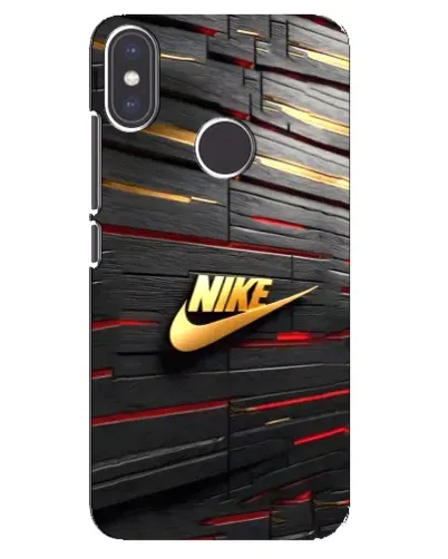 Чехол для Xiaomi Mi A2 с картинкой «Золотой Nike на металле» Чехол для Xiaomi Mi A2 с картинкой «Золотой Nike на металле»
