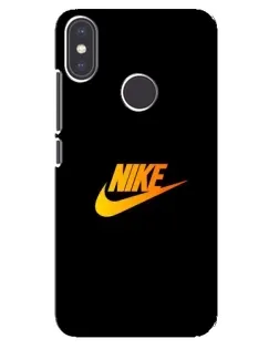 Чохол для Xiaomi Mi A2 з картинкою «Золотий логотип Nike»