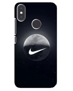 Чехол для Xiaomi Mi A2 с картинкой «Nike в стиле граффити»