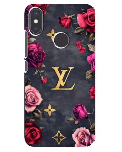 Чохол для Xiaomi Mi A2 з картинкою «Квітковий Louis Vuitton»