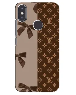 Чохол для Xiaomi Mi A2 з картинкою «Louis Vuitton — банти»
