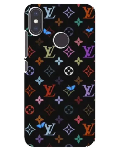 Чохол для Xiaomi Mi A2 з картинкою «Кольорова монограма LV»