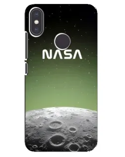 Чехол для Xiaomi Mi A2 с картинкой «NASA — лунный градиент»