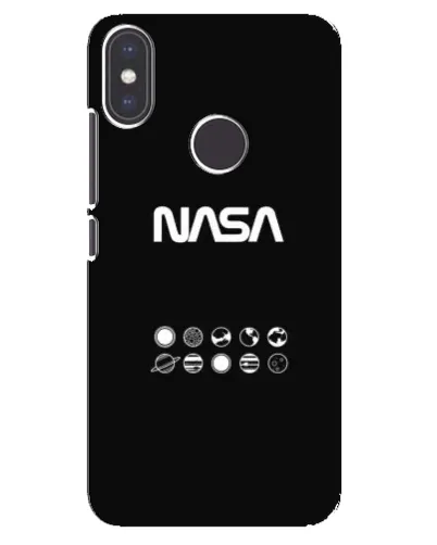 Чехол для Xiaomi Mi A2 с картинкой «NASA — технический принт» Чехол для Xiaomi Mi A2 с картинкой «NASA — технический принт»