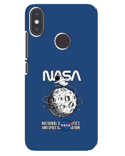 Чехол для Xiaomi Mi A2 с картинкой «NASA — лунная миссия» Чехол для Xiaomi Mi A2 с картинкой «NASA — лунная миссия»