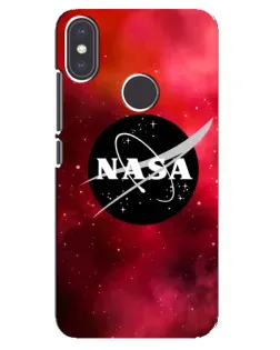 Чехол для Xiaomi Mi A2 с картинкой «NASA — красная туманность»