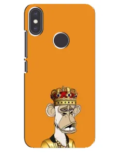 Чехол для Xiaomi Mi A2 с картинкой «Золотая обезьяна Bored Ape»