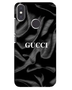 Чехол для Xiaomi Mi A2 с картинкой «Gucci — шелковые волны»