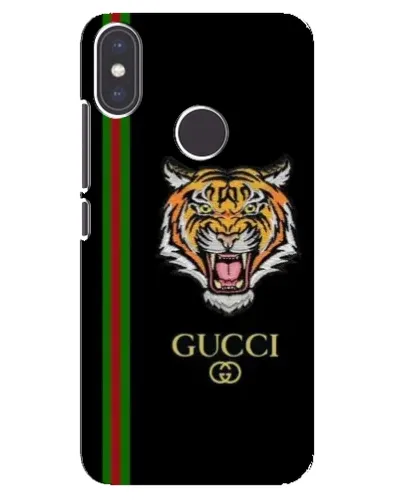 Чехол для Xiaomi Mi A2 с картинкой «Тигр Gucci»