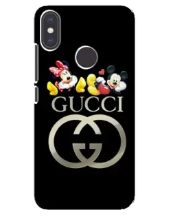 Чехол для Xiaomi Mi A2 с картинкой «Gucci — герои Disney»