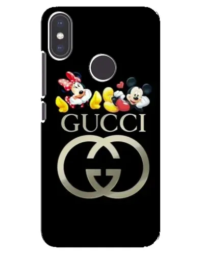 Чехол для Xiaomi Mi A2 с картинкой «Gucci — герои Disney»
