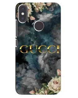 Чехол для Xiaomi Mi A2 с картинкой «Абстрактные цветы Gucci»