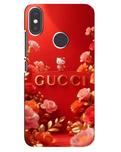Чехол для Xiaomi Mi A2 с картинкой «Gucci — золотой сад»