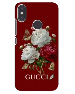 Чехол для Xiaomi Mi A2 с картинкой «Gucci —  сад»