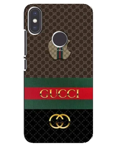 Чехол для Xiaomi Mi A2 с картинкой «Gucci — брендированный десерт»