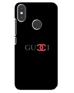 Чехол для Xiaomi Mi A2 с картинкой «Gucci — красный градиент»