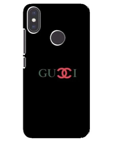 Чехол для Xiaomi Mi A2 с картинкой «Gucci — красный градиент»