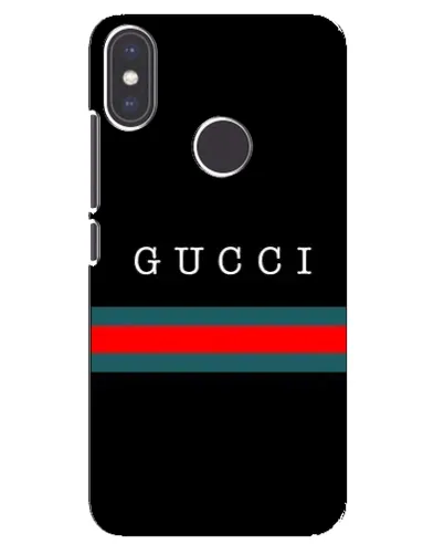 Чехол для Xiaomi Mi A2 с картинкой «Gucci — красный пояс»