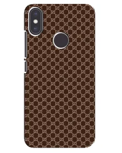 Чохол для Xiaomi Mi A2 з картинкою «Gucci — шоколадна сітка»