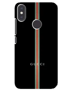 Чохол для Xiaomi Mi A2 з картинкою «Gucci — строга лінія»