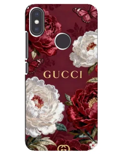 Чохол для Xiaomi Mi A2 з картинкою «Gucci — бордові троянди» Чохол для Xiaomi Mi A2 з картинкою «Gucci — бордові троянди»