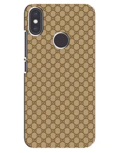 Чохол для Xiaomi Mi A2 з картинкою «Gucci — класичний беж»