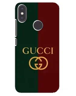 Чохол для Xiaomi Mi A2 з картинкою «Gucci — темно-зелений градієнт»